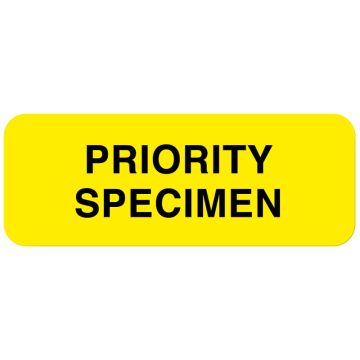 Specimen Label