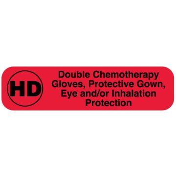 HD Double Chemo Gloves/Gown, Eye or Inhalation Protection 