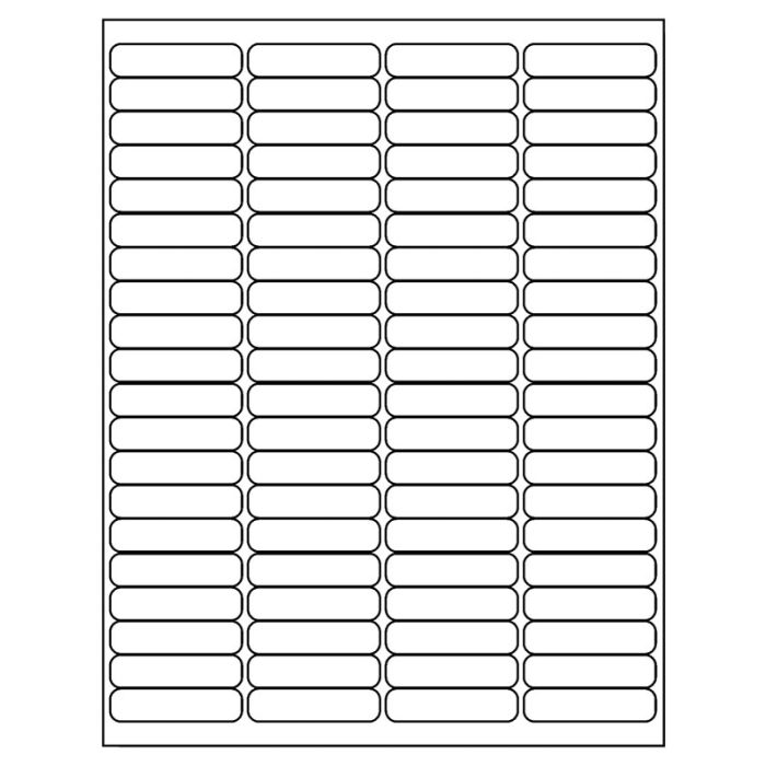 Desktop Laser Labels,1-3/4" x 1/2" main product photo