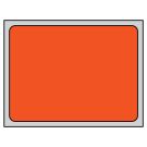 Thermal Transfer Labels, Orange Brite, 4.0" x 3.0"