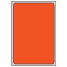 Thermal Transfer Labels, Orange Brite, 4.0" x 6.0"