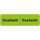 Oxytocin, IV Line Identification Label, 3" x 7/8"