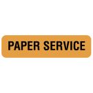 Paper Service, Nutrition Communication Labels, 1-1/4" x 5/16"