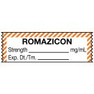 Anesthesia Tape, Romazicon mg/mL, 1-1/2" x 1/2"