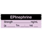 Anesthesia Tape, Epinephrine mg/mL, Date Time Initial, 1-1/2" x 1/2"