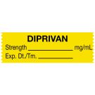 Anesthesia Tape, Diprivan mg/mL, 1-1/2" x 1/2"