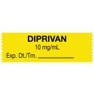 Anesthesia Tape, Diprivan 10 mg/mL, 1-1/2" x 1/2"