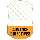 Advance Directives, Message UniTab Flag, 1-7/16" x 15/16"