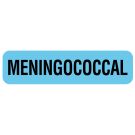 Vaccine Label, Meningococcal, 1-1/4" x 5/16"