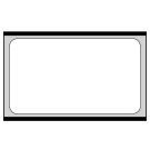 Direct Thermal Printer Label, 3/4" Core, 2" x 1-1/4"