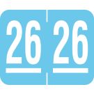 Tab Compatible 2026 Year Label, 1-1/4" x 1"
