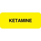 Medication ID Label, Ketamine 2-1/4" x 7/8"