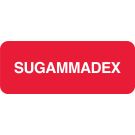 Sugammadex 2-1/4" x 7/8"