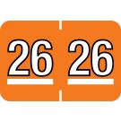 Colwell Compatible 2026 Year Label, 1-1/2" x 1"