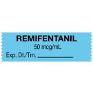 Anesthesia Tape, Remifentanil 50 mcg/mL,  1-1/2" x 1/2"